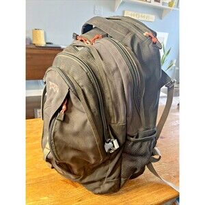 Jansport Odyssey 38 H20 Backpack Hiking Travel Waist Black Vintage